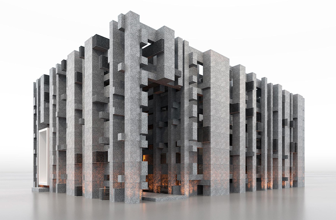 設計周-卡布奇諾瓷磚（Capugino）