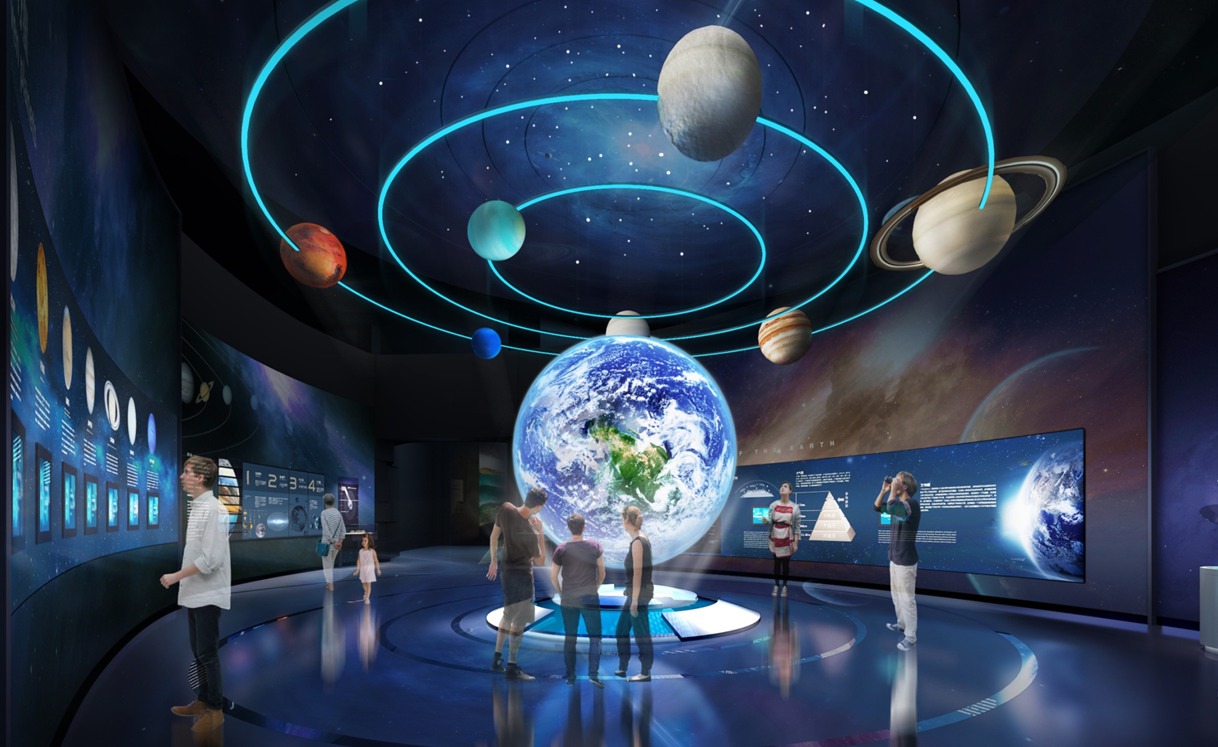 地質(zhì)博物館展廳